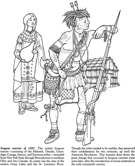 Indian Tribes Of North America Coloring Book Dover Publications Frozen