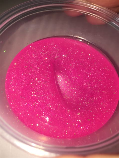 Hot Pink Glitter Slime 2oz On Storenvy
