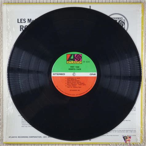 Roberta Flack ‎ First Take 1969 Vinyl Lp Album Stereo
