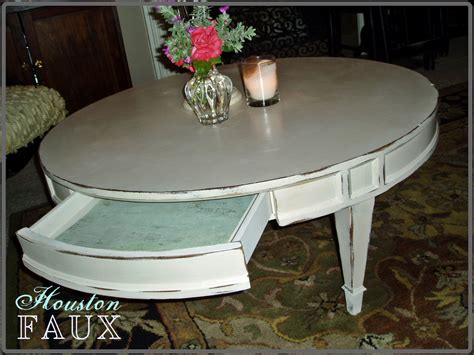 25 best simple shabby chic coffee table uk ideas : Faux Painting + Furniture: BACK to BASICS... Round Coffee ...