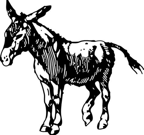 Download Donkey Clip Art at Clker.com - vector clip art online, royalty free & public domain