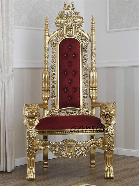 King Throne Chair Luxury Style Chr 0011