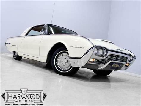 1962 Ford Thunderbird Hardtop 7660 Miles Colonial White Hardtop 390