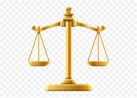 Balance Scale Clipart Scale Of Justice Png Emojiscales Emoji Free