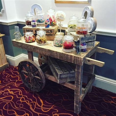 Candy Cart Hire Rustic Prop Hire Sheffield Leeds Barnsley