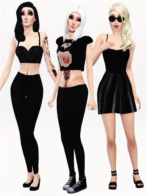 Sims 4 Black Girl Outfits