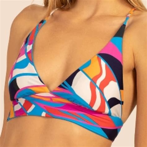 Trina Turk Swim New Trina Turk Rio Reversible Halter Bikini Top Poshmark