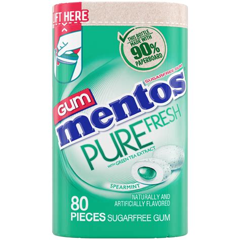Mentos Pure Fresh Spearmint Gum 80 Ct Pick Up In Store Today At Cvs