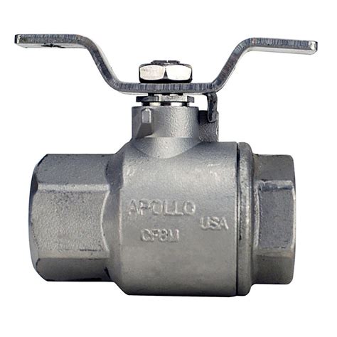 Apollo 1 In Stainless Steel Fnpt X Fnpt Full Port Ball Valve With Tee
