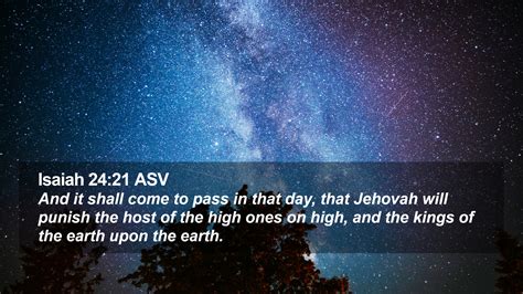 Isaiah 2421 Asv Desktop Wallpaper And It Shall Come To Pass In That