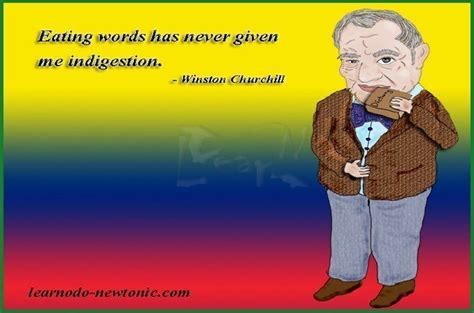Churchill On Words Eating Words Learnodo Newtonic