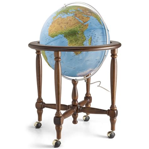 Waypoint Geographic Monaco Blue Oceans Floor Standing Globe Walmart