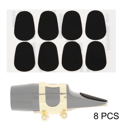 8pcsset 08mm Alto Tenor Saxophone Mouthpiece Cushions Shopee