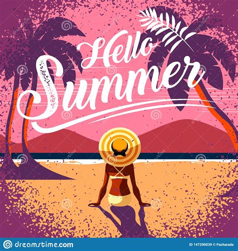Summer , Layout Template Design, Holiday, Vacation, Banner, Texture ...