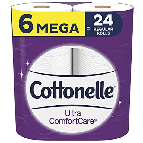 Cottonelle Ultra Comfortcare Mega Roll Toilet Paper Bath Tissue Stock Up