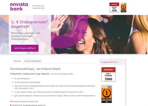 ✓ alles zum trading für unterwegs! OnVista Bank GmbH (Germany) - Bank Profile