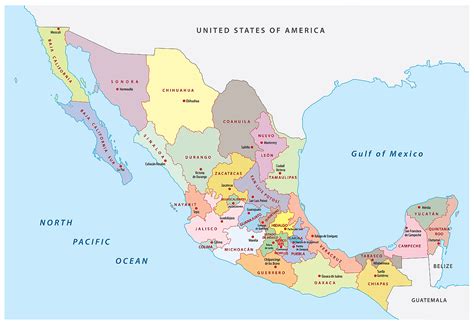 Mexiko Karten And Fakten Weltatlas