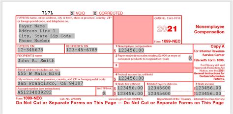 Form 1099 Nec Template - vrogue.co