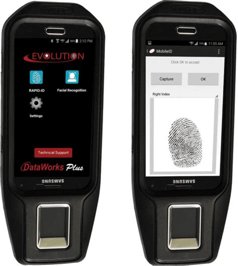 Dataworks Fingerprint Scanner Integrated Biometrics Product Technology
