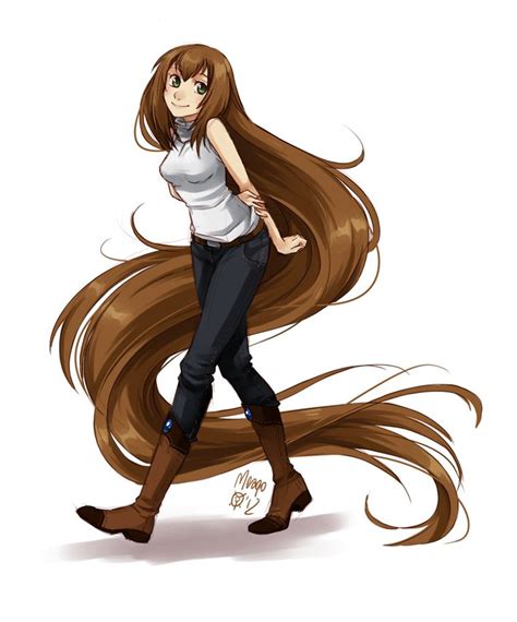 Sc Mahel By Meago On Deviantart Comic Style Art Character Art Anime Long Hair