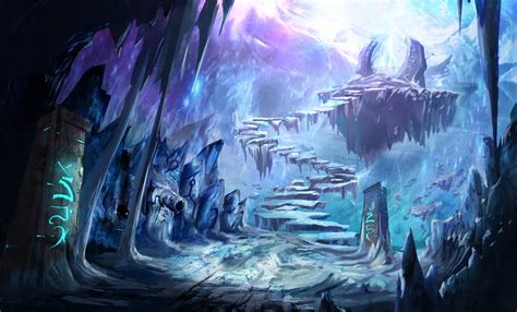 Ice Cave Concept By Xeikth On Deviantart