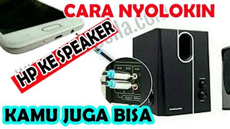 Bewoksatukosong.com | gatau caranya agar speaker aktif nyambung ke pc karena kabel jack nya beda ? Cara Menyambungkan Hp Ke Speaker Dengan Kabel Data - Info ...