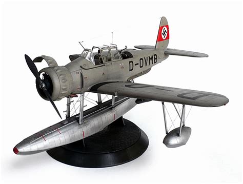 The ar 196 a was the standard catapult plane of german warships during wwii and was equipped with two floats, the b revell. The Great Canadian Model Builders Web Page!: Arado AR 196 B