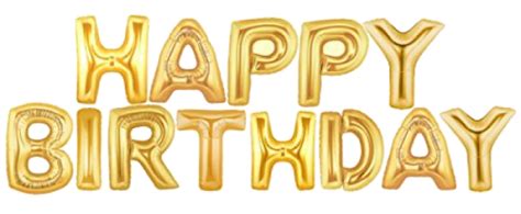 Happy Birthday Foil Balloon PNG Transparent Images PNG All Happy Birthday Foil Balloons