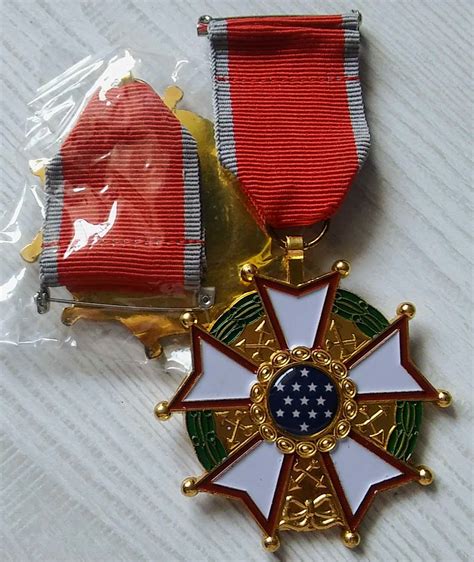 Other Militaria Usa Medal Legion Of Merit Order Gold Plated Copy Was