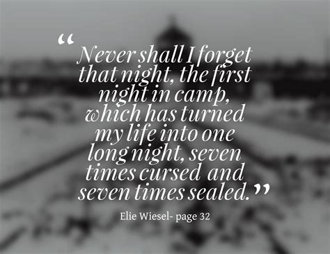 Night Quotes By Elie Wiesel With Page Numbers D Quotes Daily