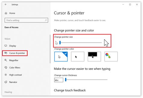 How To Change Mouse Cursor Size In Windows 10