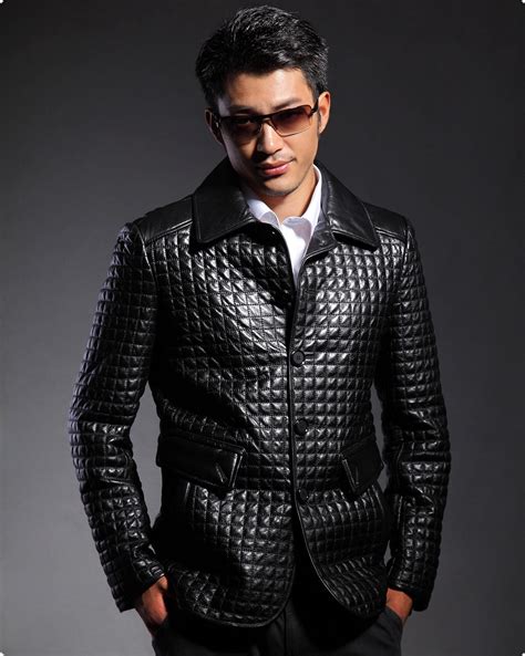 Hot Selling Mens Jacket 2013 Brand Winter Genuine Leather
