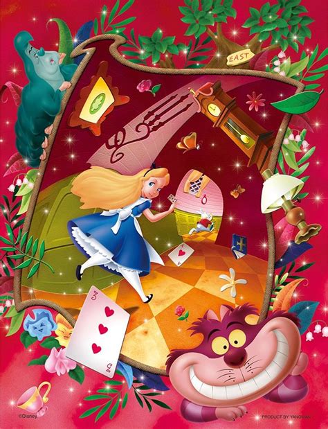 Alice In Wonderland 41 97 Chasing Disney Jigsaw Puzzle