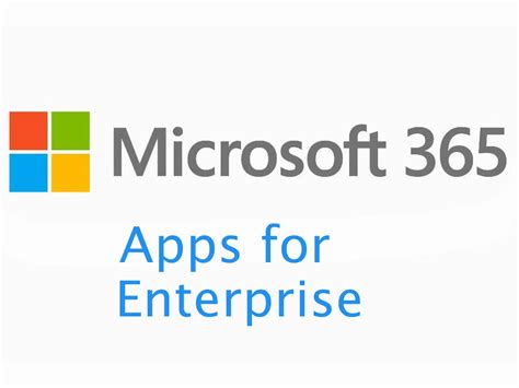 Microsoft 365 Apps For Enterprise Formerly Office 365 Proplus