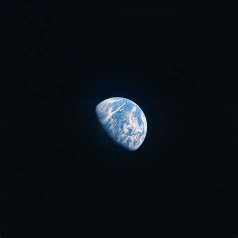 Apollo 15 Image Of Receding Earth Near The End Of Flight D Flickr