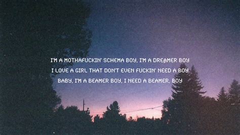 Lil Peep Beamer Boy Lyrics Lyricswalls
