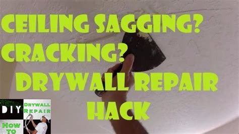 Fix Drywall Ceiling Sagging
