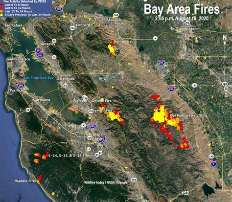 Lightning Ignites Fires In San Francisco Bay Area Wildfire Today