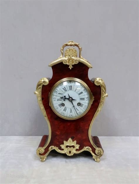 Antiques Atlas French Louis Xv Style Tortoise Shell Mantel Clock