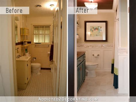 DIY Bathroom Remodel Before And After Small Bathroom Remodel Diy