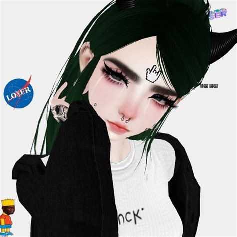 Imvu Sadgirl Goth Aesthetics Винтажный стиль Художественные