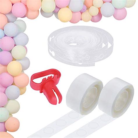 Balloon Decorating Strip Kit For Arch Garland 492ft Balloon Tape Strip With 1 Tying Tool 200