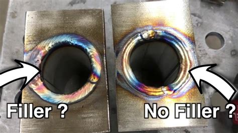 Tig Welding Stainless Steel Without Filler Fusion Or With Filler