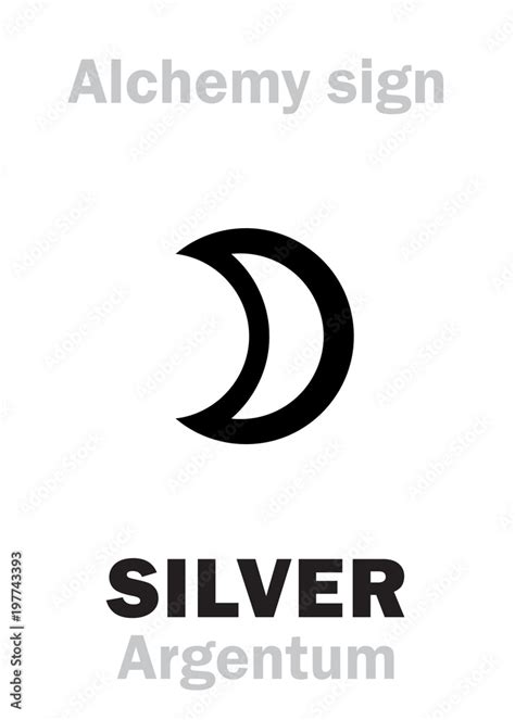 Alchemy Alphabet Silver Argentum Luna Artemis — Metal Of The Moon