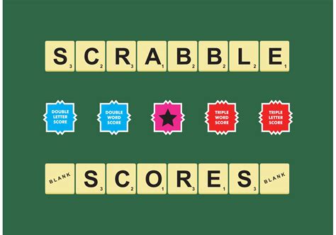 Scrabble Scores Vector 90652 Download Free Vectors Clipart Graphics