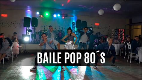 🎬👑la Mejor Coreografia Pop 80s And 90s Baile Sorpresa 15 AÑos Mayte