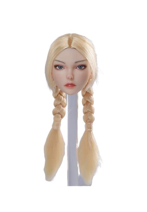 Buy 1 6 Scale Female Head Sculpt Game Version Anime Girl Head Carved Toy For 12inch Phicen