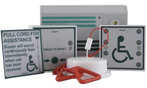 Aidalarm Disabled Persons Toilet Alarm Kit Walker Safety Products