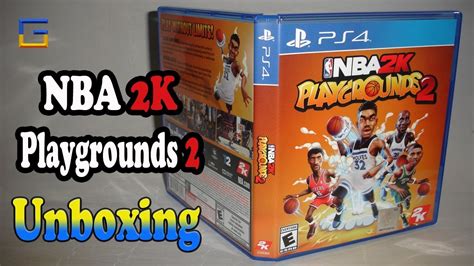 Nba 2k Playgrounds 2 Ps4 Unboxing And Overview Youtube