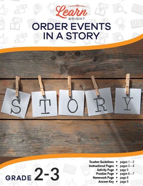 Order Events In A Story Free Pdf Download Learn Bright